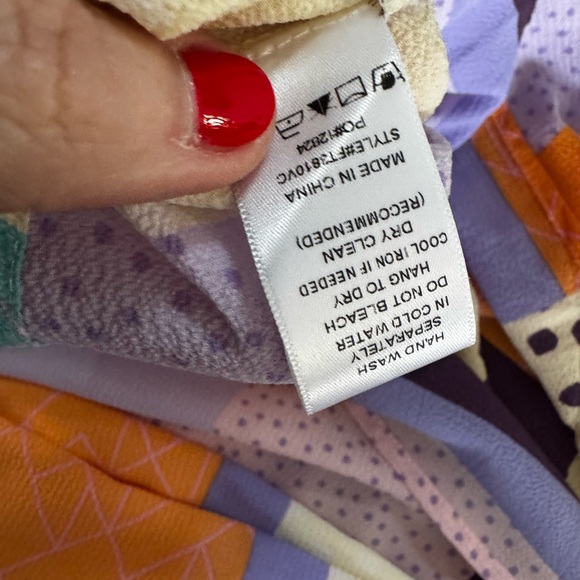 Fate Multicolor Patchwork Blouse - Picture 4 of 7